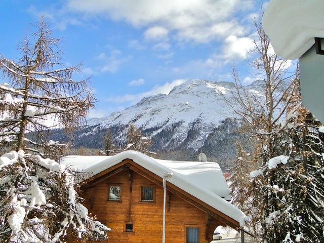 Ferienwohnung Arona 9 St. Moritz Exterior foto